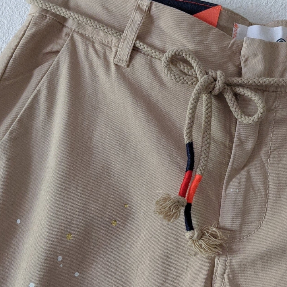 {Sundry} New Paint Splatter La Fete Pant in Almond - Picture 7 of 11
